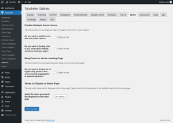 Page screenshot: Toocheke &rarr; Options &rarr; Series