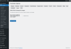 Page screenshot: Toocheke &rarr; Options &rarr; Images