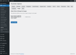 Page screenshot: Toocheke &rarr; Options &rarr; Images