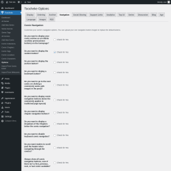 Page screenshot: Toocheke &rarr; Options &rarr; Navigation