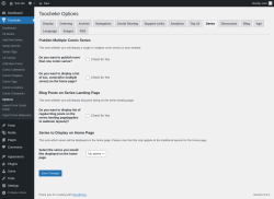 Page screenshot: Toocheke &rarr; Options &rarr; Series