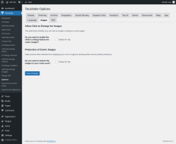 Page screenshot: Toocheke &rarr; Options &rarr; 
                    Images
                