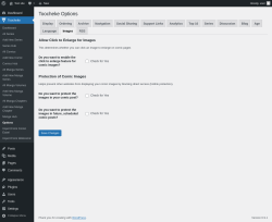 Page screenshot: Toocheke &rarr; Options &rarr; 
                    Images
                
