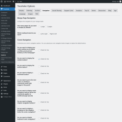 Page screenshot: Toocheke &rarr; Options &rarr; 
                    Navigation
                