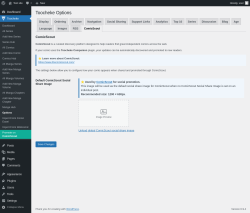 Page screenshot: Toocheke &rarr; Options &rarr; 
                    ComicScout
                