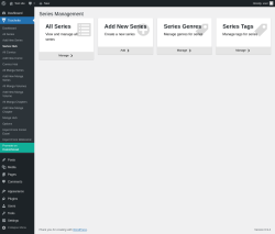 Page screenshot: Toocheke &rarr; Series Hub