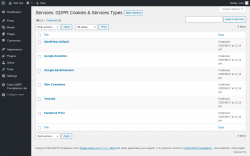 Page screenshot: Total GDPR Compliance Lite &rarr; Services