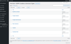 Page screenshot: Total GDPR Compliance Lite &rarr; Services
