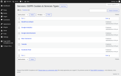 Page screenshot: Total GDPR Compliance Lite &rarr; Services