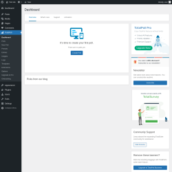 Page screenshot: TotalPoll