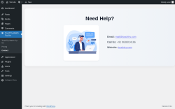 Page screenshot: TouchTry Watch Try-On &rarr; Contact
