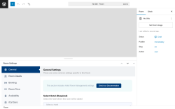 Page screenshot: Rooms → Add New Room