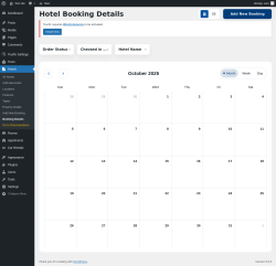 Page screenshot: Hotels → Booking Details