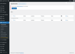 Page screenshot: Apartments