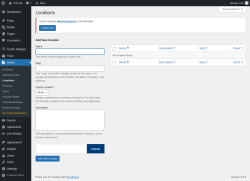 Page screenshot: Hotels → Locations