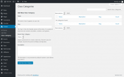 Page screenshot: Classes &rarr; Class Category