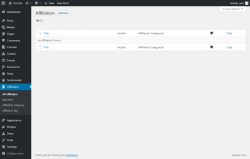 Page screenshot: Affiliation