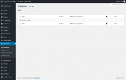 Page screenshot: Affiliation