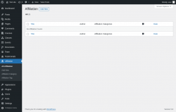 Page screenshot: Affiliation