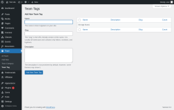Page screenshot: Team &rarr; Team Tag