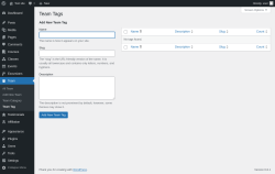 Page screenshot: Team &rarr; Team Tag
