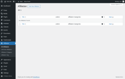 Page screenshot: Affiliation