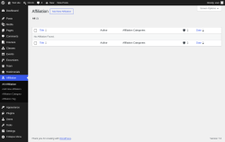 Page screenshot: Affiliation