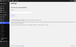 Page screenshot: Settings &rarr; TruckerToTrucker Listings