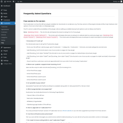 Page screenshot: Truebooker &rarr; FAQ