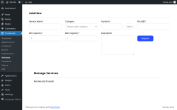 Page screenshot: Truebooker &rarr; Services