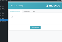 Page screenshot: TRUENDO