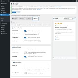 Page screenshot: Tracksies &rarr; 
							
							Emails						