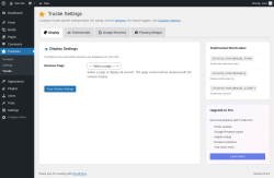 Page screenshot: Tracksies &rarr; Trustie