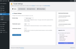 Page screenshot: Tracksies &rarr; Trustie