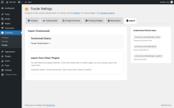 Page screenshot: Tracksies &rarr; Trustie &rarr; 
						
						Import					