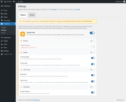 Page screenshot: Tracksies &rarr; Settings