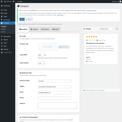 Page screenshot: Tracksies