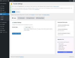 Page screenshot: Tracksies &rarr; Trustie
