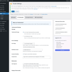Page screenshot: Tracksies &rarr; Trustie &rarr; 
					
					Testimonials				