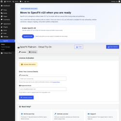 Page screenshot: SpecFit