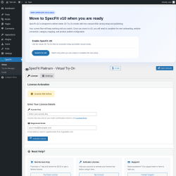 Page screenshot: SpecFit
