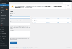 Page screenshot: Tutor LMS &rarr; Tags