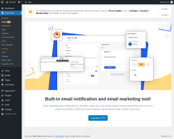 Page screenshot: Tutor LMS &rarr; Email Hot