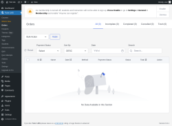 Page screenshot: Tutor LMS → Orders
