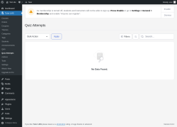 Page screenshot: Tutor LMS → Quiz Attempts