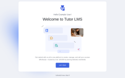 Page screenshot: Tutor › Setup Wizard