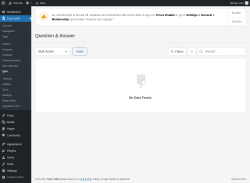 Page screenshot: Tutor LMS → Q&A 