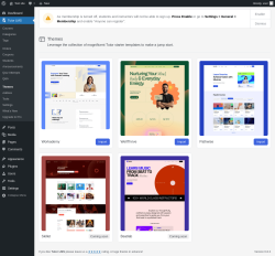 Page screenshot: Tutor LMS → Themes