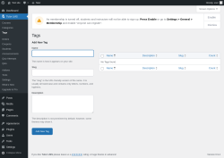 Page screenshot: Tutor LMS &rarr; Tags