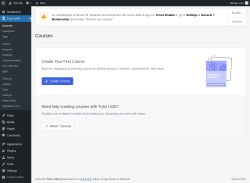 Page screenshot: Tutor LMS